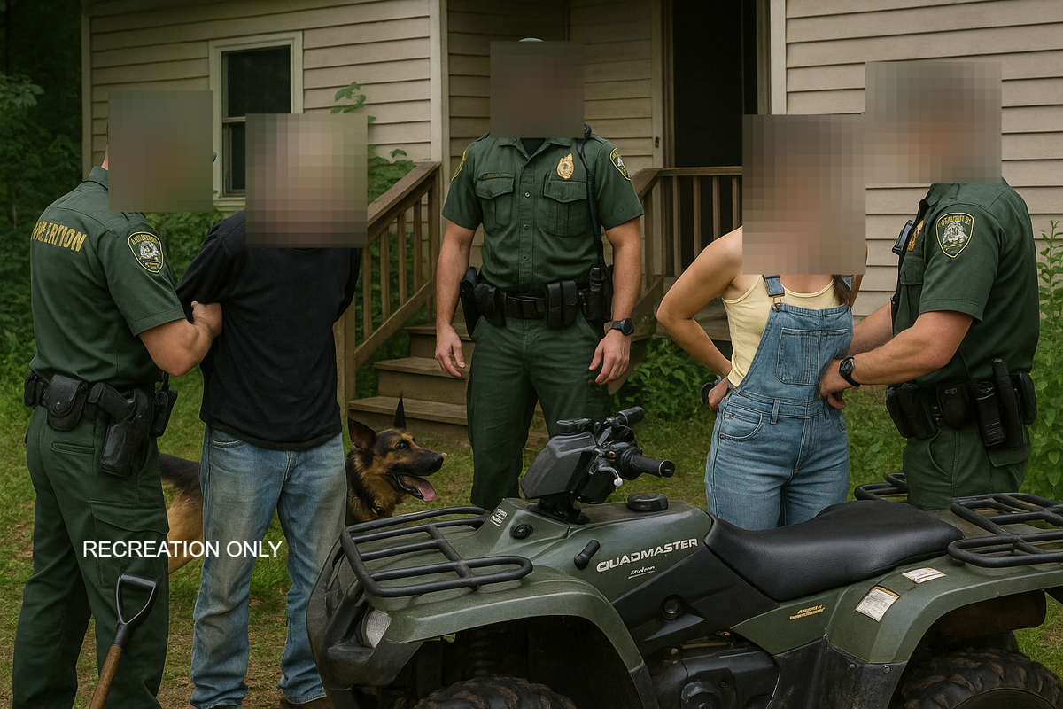 IDNR Raid in Owen County Leads to Multiple Arrests: Ginseng Poaching Investigation Uncovers Drugs, Warrants, and ATV Trespassing