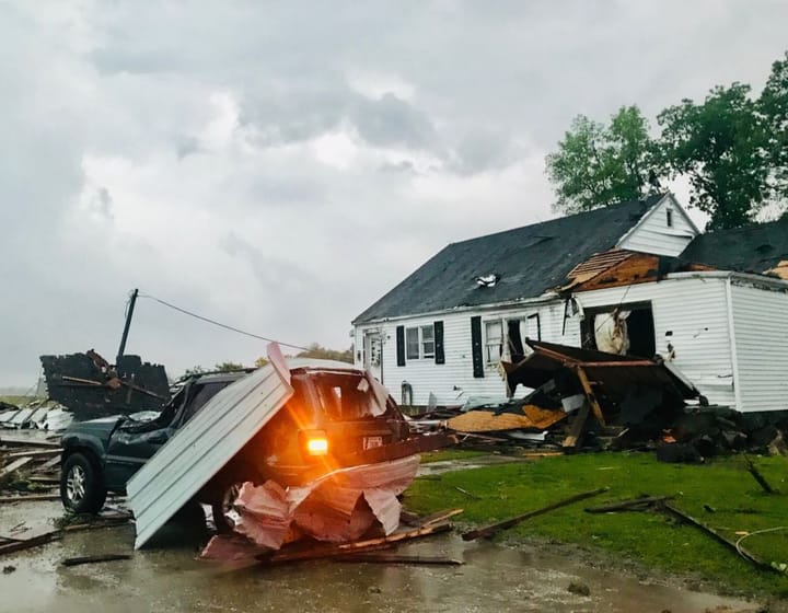 Trump Sends Millions to Indiana for Tornado, Flood Relief